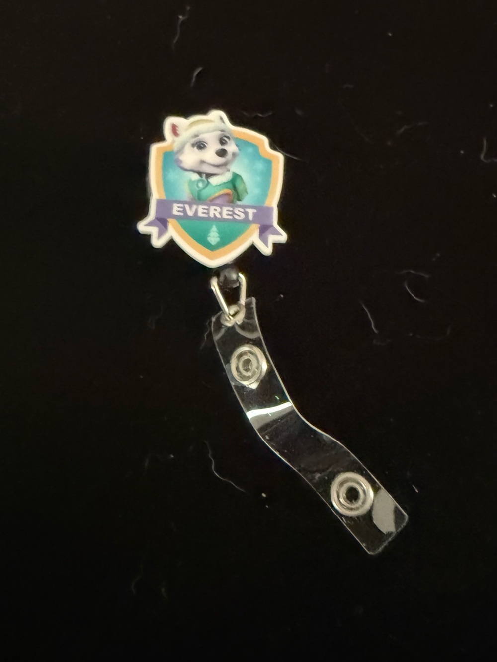 Blue & Teal Badge Reel
